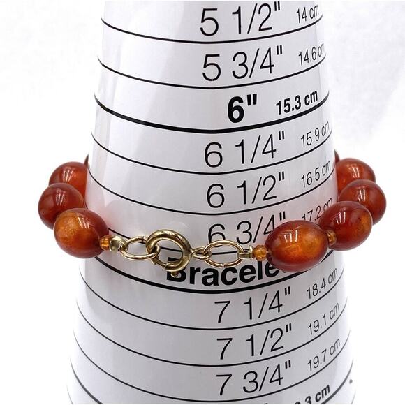 SARAH Coventry Jewelry Set Necklace Bracelet Lucite Beaded Vintage Plastic - Picture 7 of 16